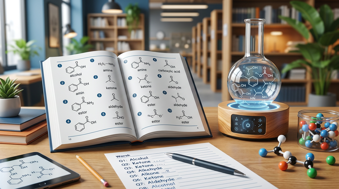 Medium Functional Group Identification Practice Questions