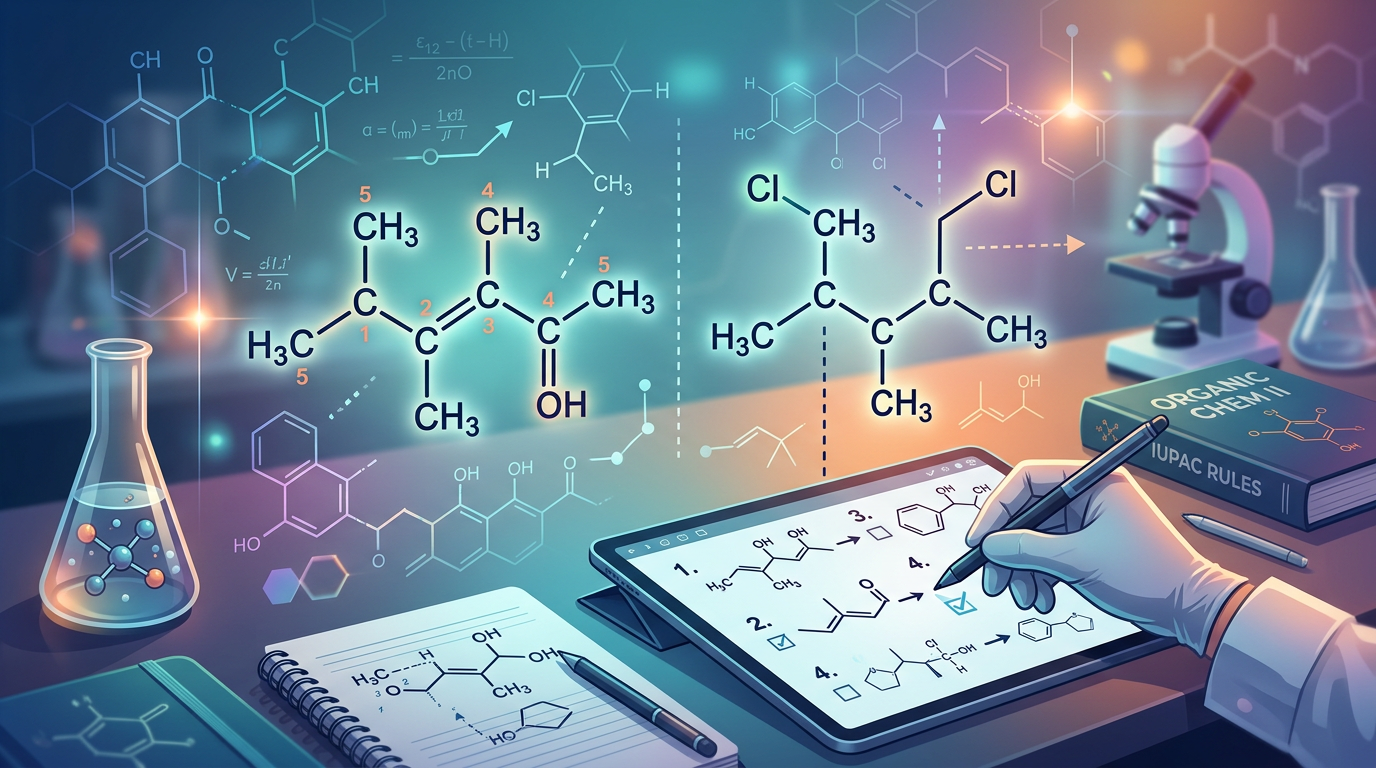 Medium Naming Organic Compounds (IUPAC) Practice Questions