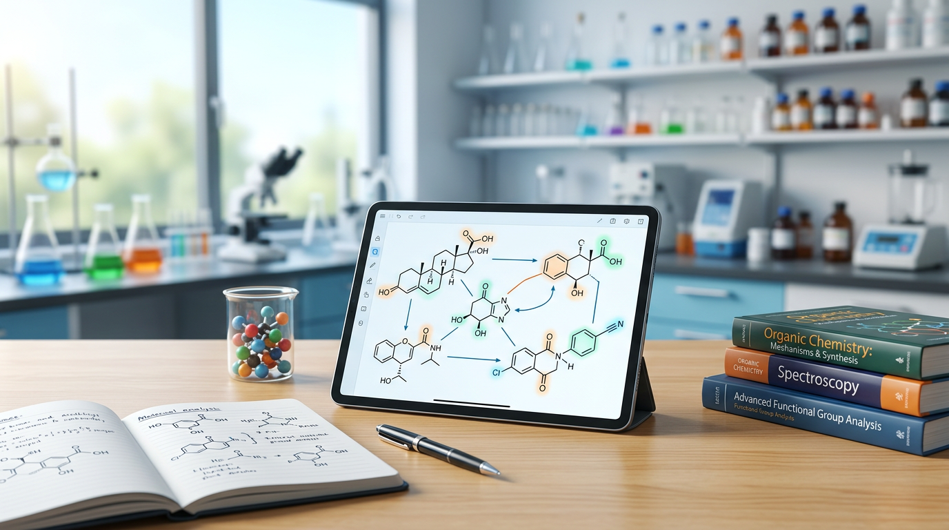 Hard Functional Group Identification Practice Questions