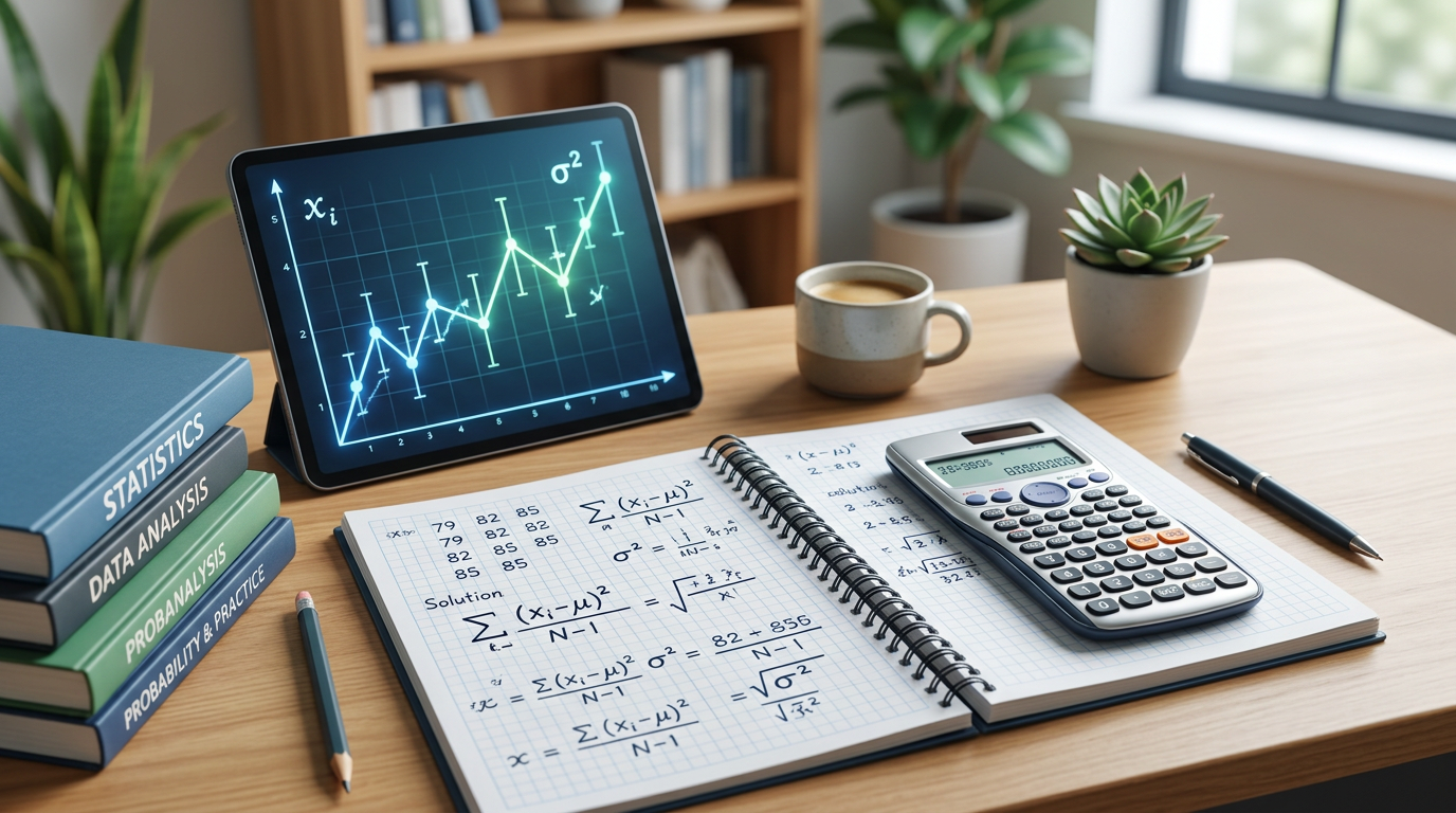 Variance Calculation Practice Questions with Answers