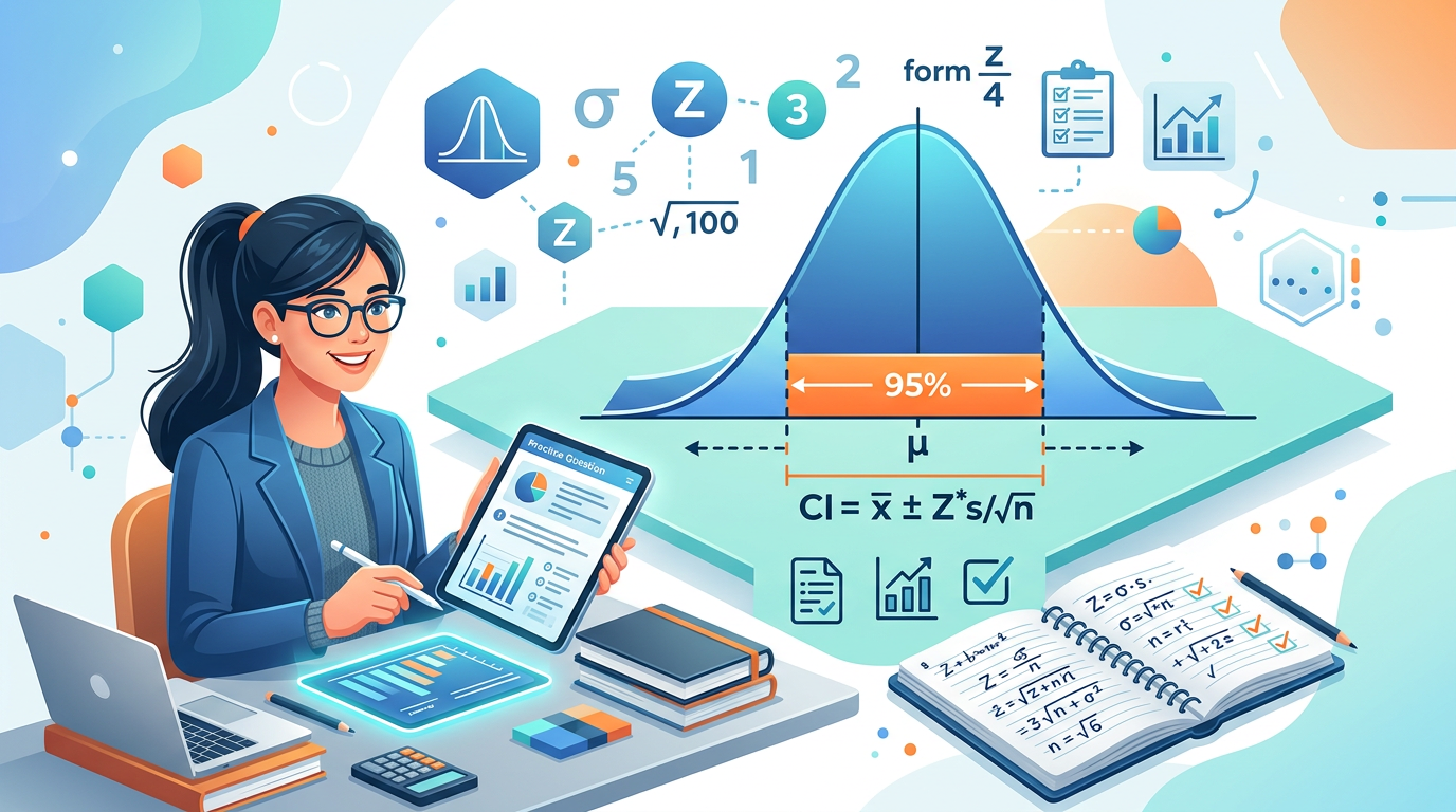 Confidence Interval Practice Questions with Answers