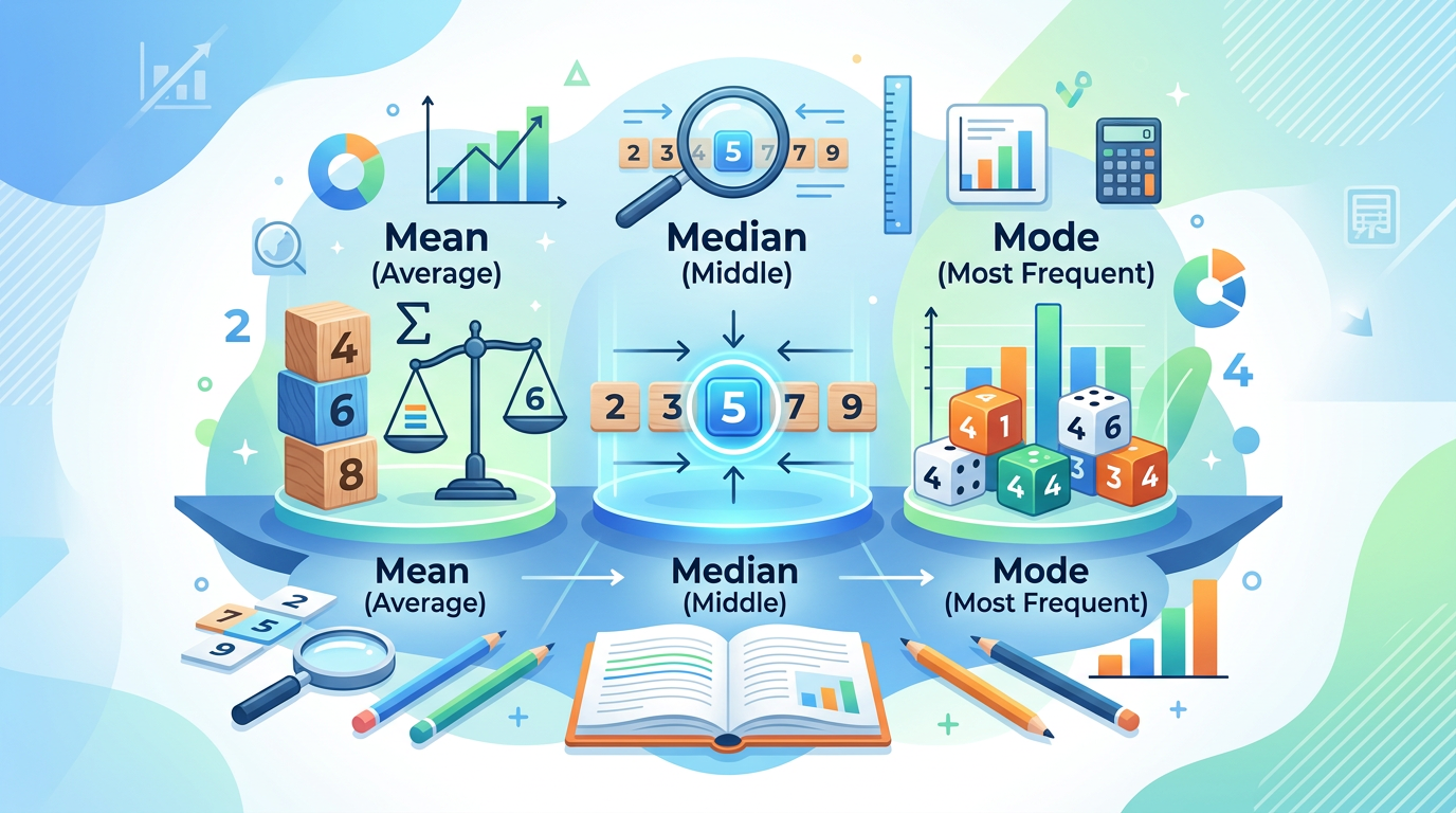 Easy Mean, Median, Mode Practice Questions