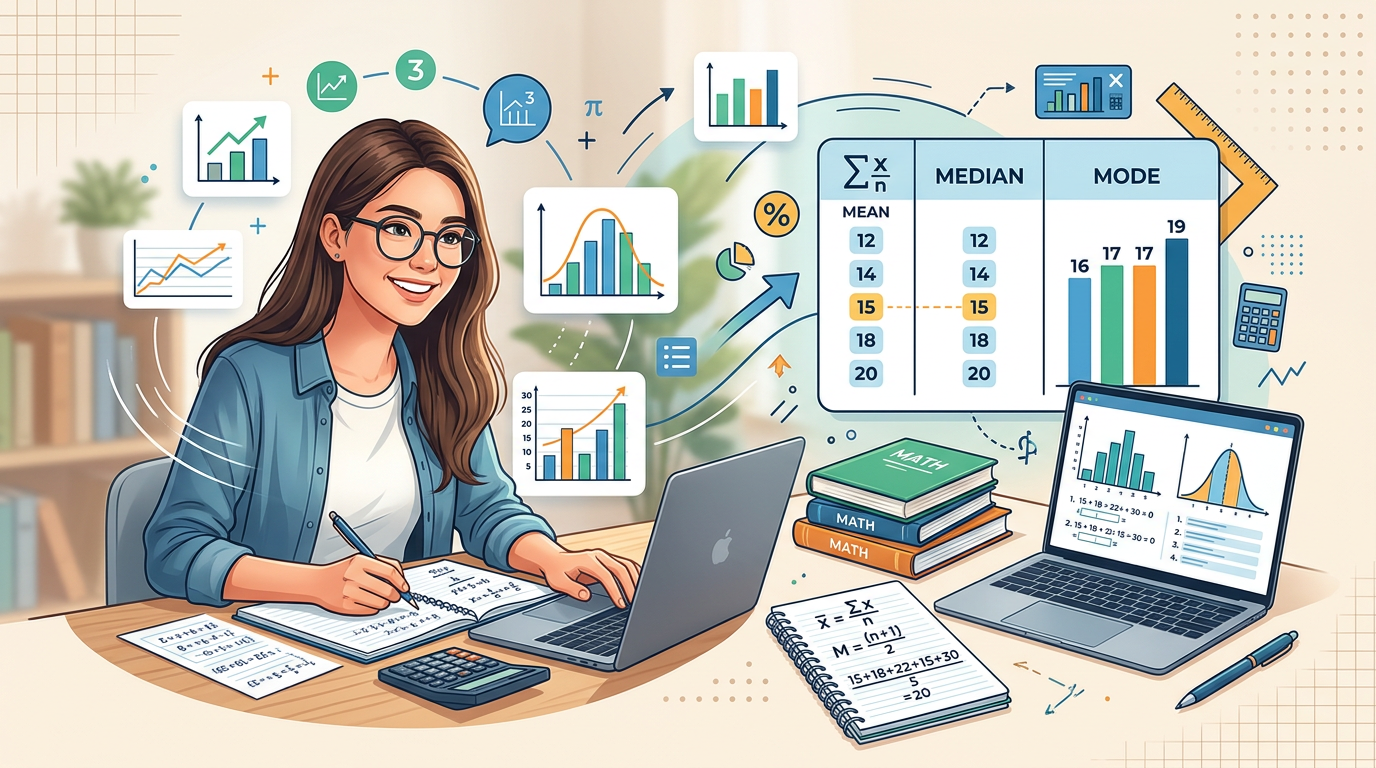 Medium Mean, Median, Mode Practice Questions