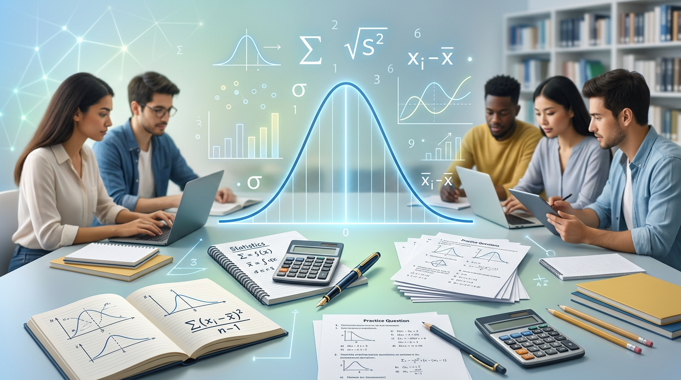 Medium Standard Deviation Practice Questions