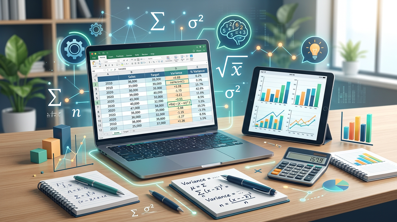 Medium Variance Calculation Practice Questions