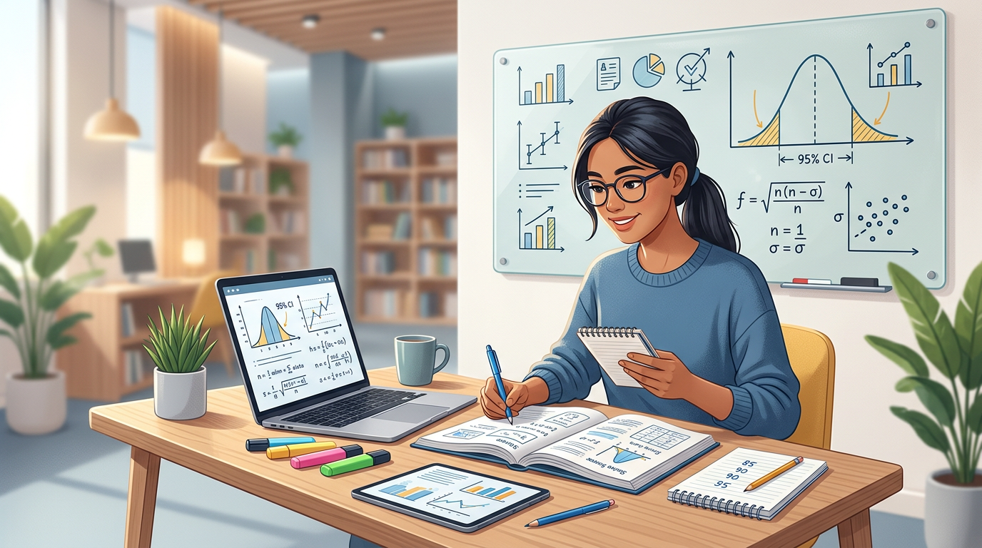 Medium Confidence Interval Practice Questions