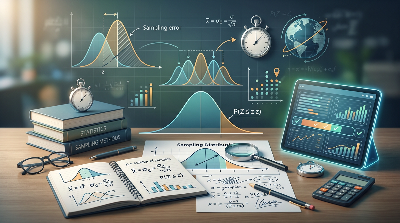 Hard Sampling Distribution Practice Questions
