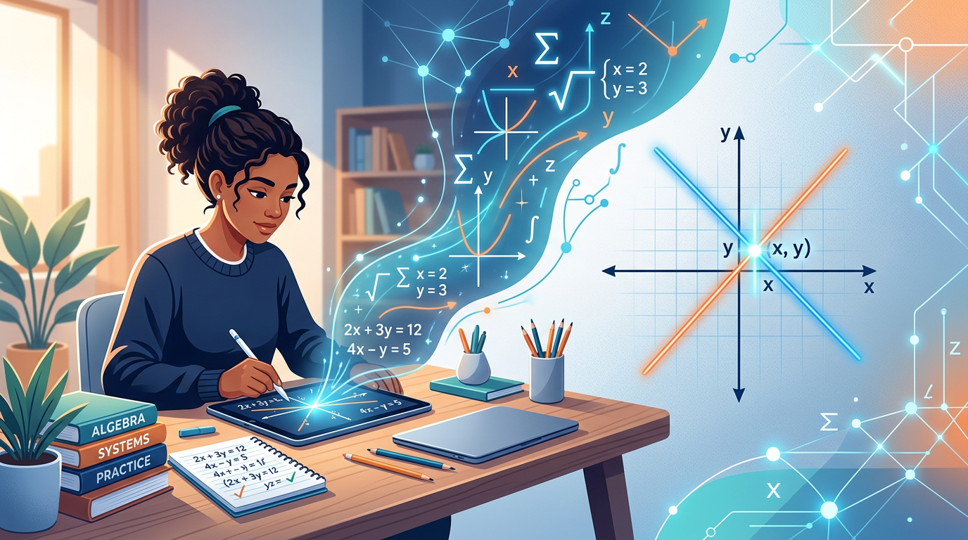Systems of Equations Practice Questions with Answers