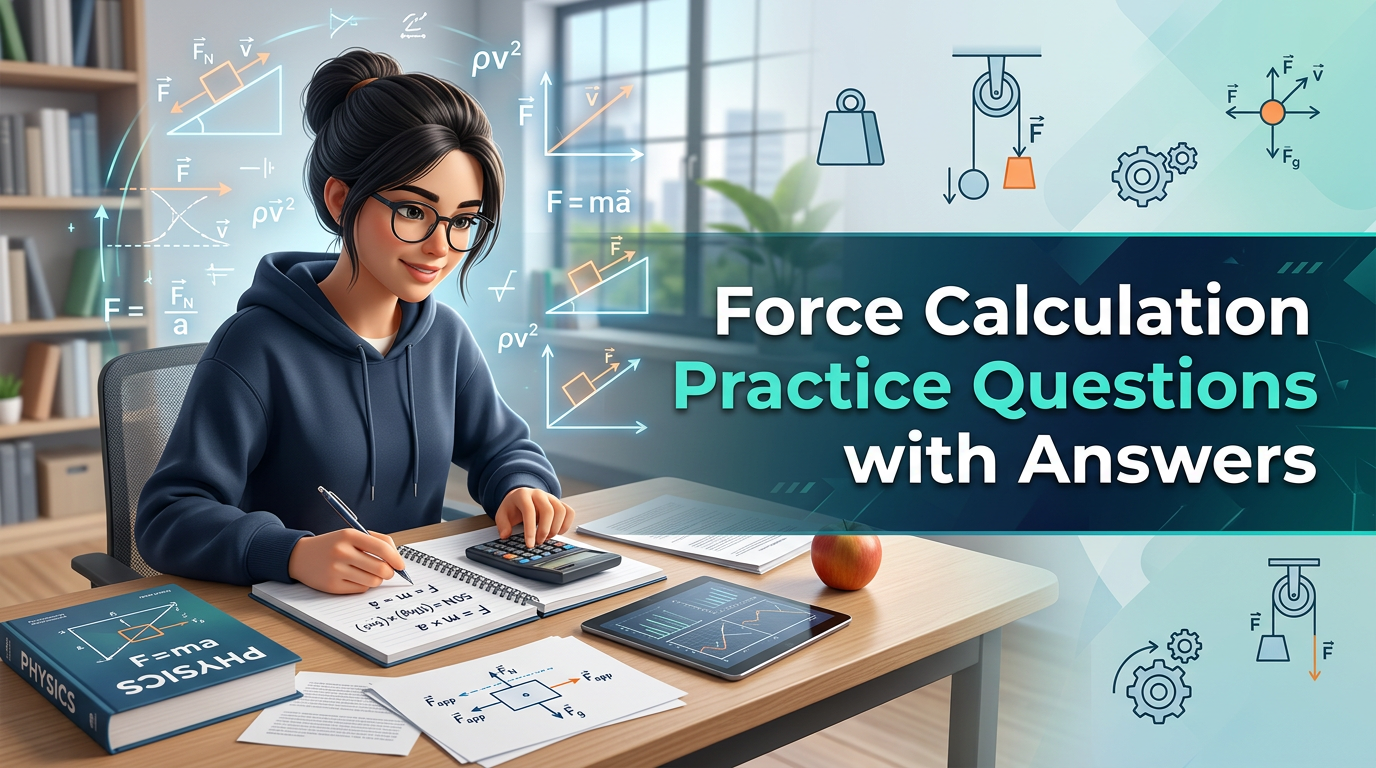 Force Calculation Practice Questions with Answers
