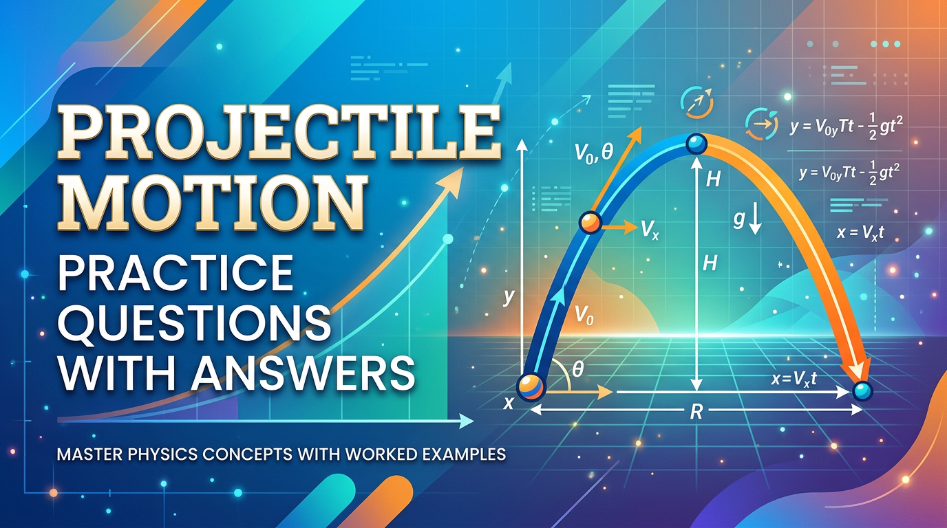 Projectile Motion Practice Questions with Answers