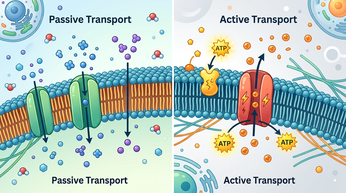 Cell Transport Problems Practice Questions with Answers