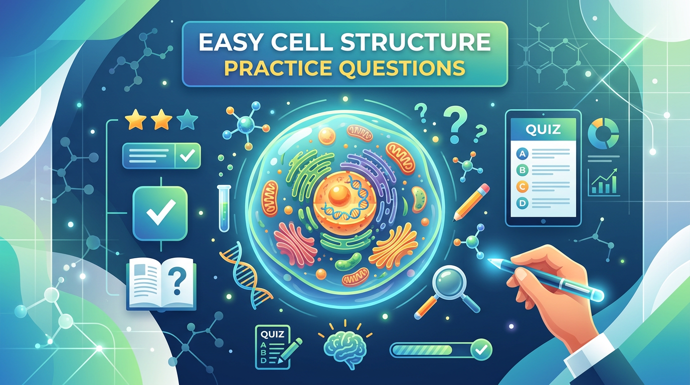 Easy Cell Structure Practice Questions Practice Questions