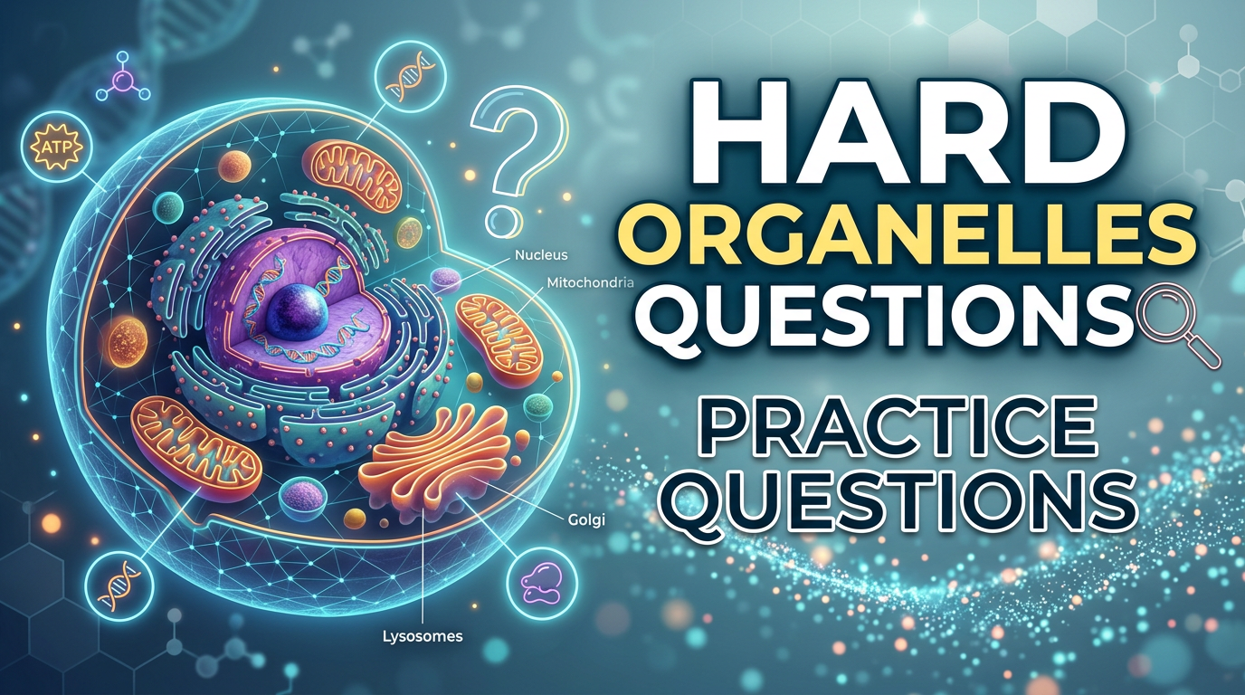 Hard Organelles Questions Practice Questions