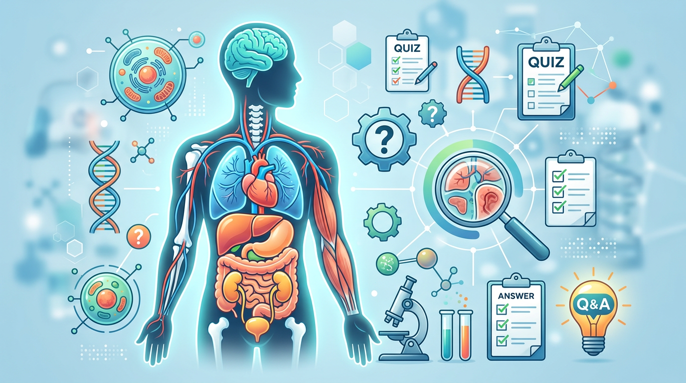 Organ System Questions Practice Questions with Answers