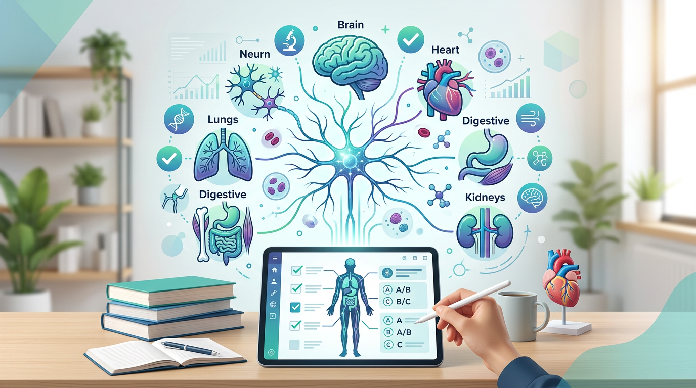 Easy Organ System Questions Practice Questions
