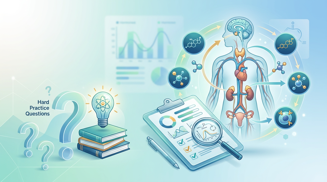 Hard Hormone Regulation Questions Practice Questions