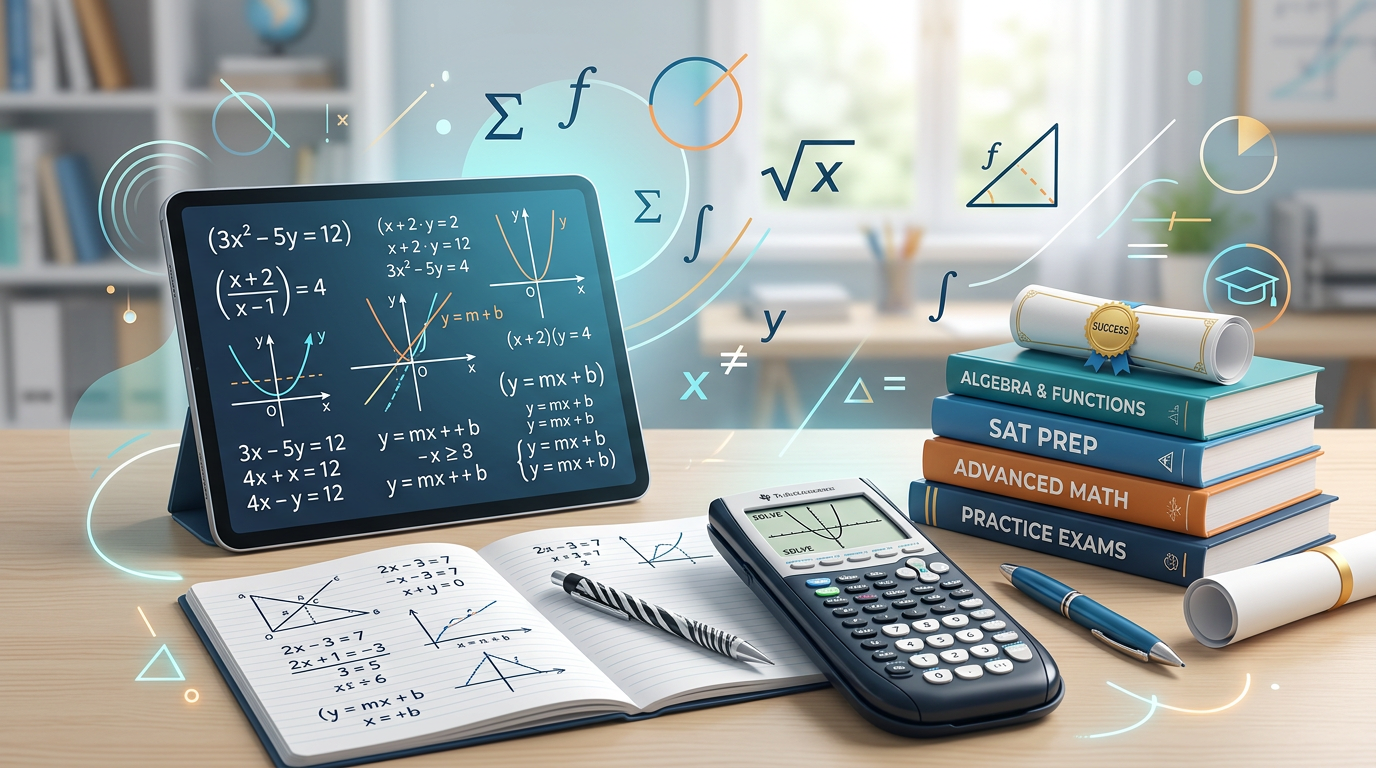 SAT Algebra Practice Questions with Answers