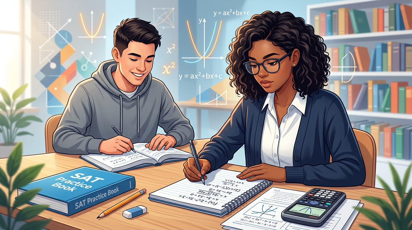 SAT Quadratic Equations Practice Questions with Answers