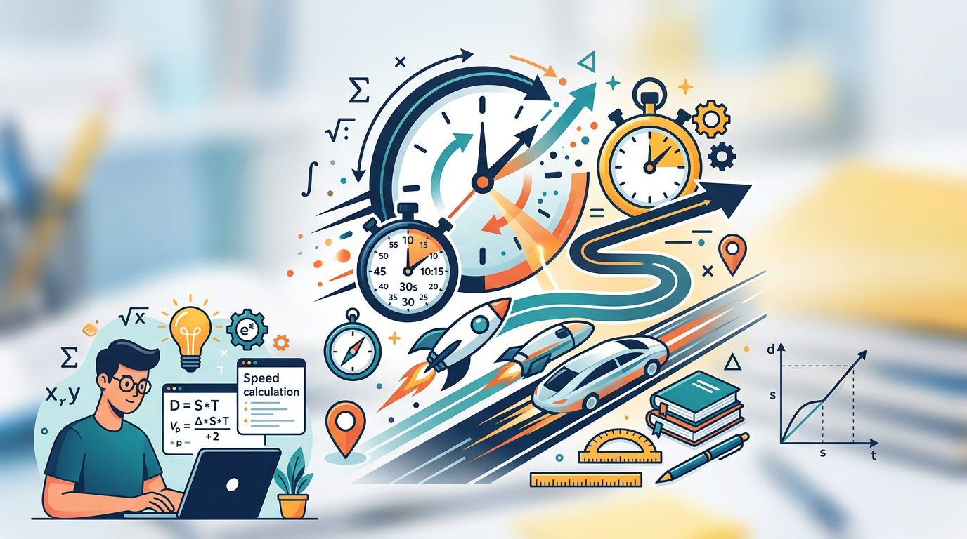 SAT Distance Speed Time Practice Questions with Answers