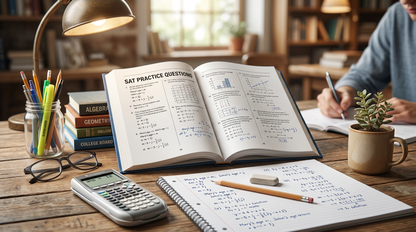 SAT Age Practice Questions with Answers