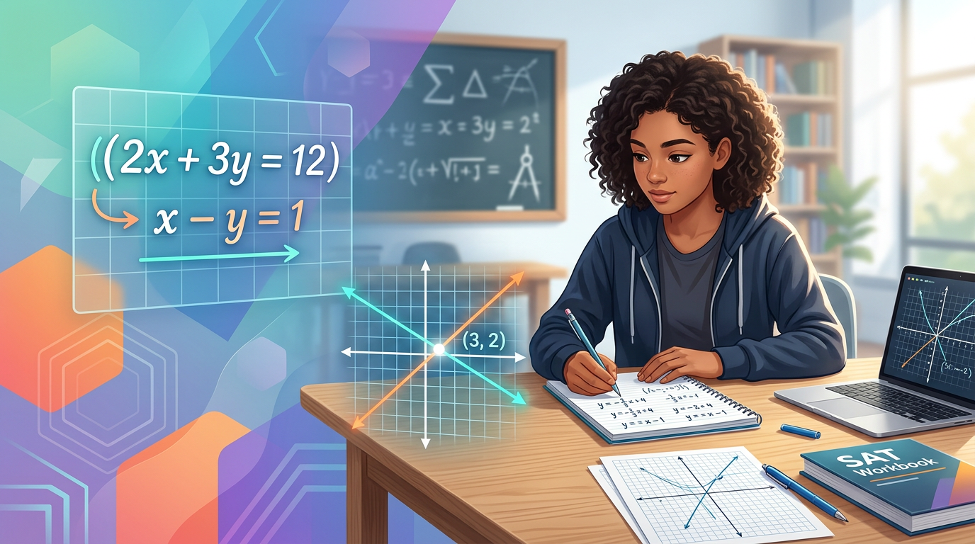 SAT Systems of Equations Practice Questions with Answers