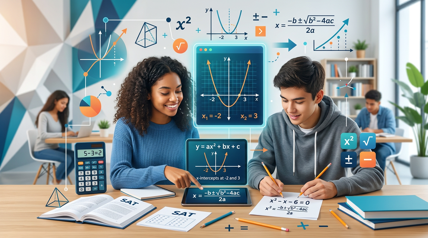 Easy SAT Quadratic Equations Practice Questions