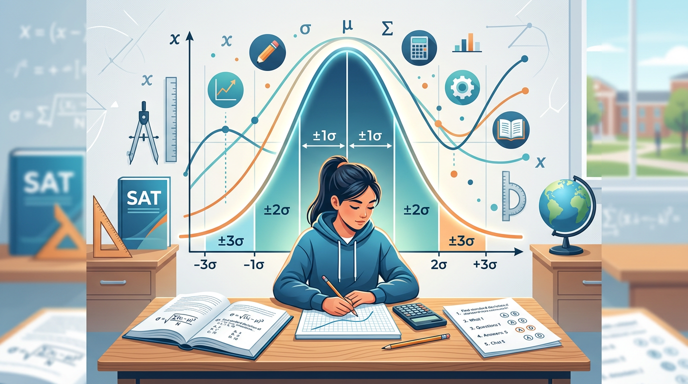 SAT Standard Deviation Practice Questions with Answers