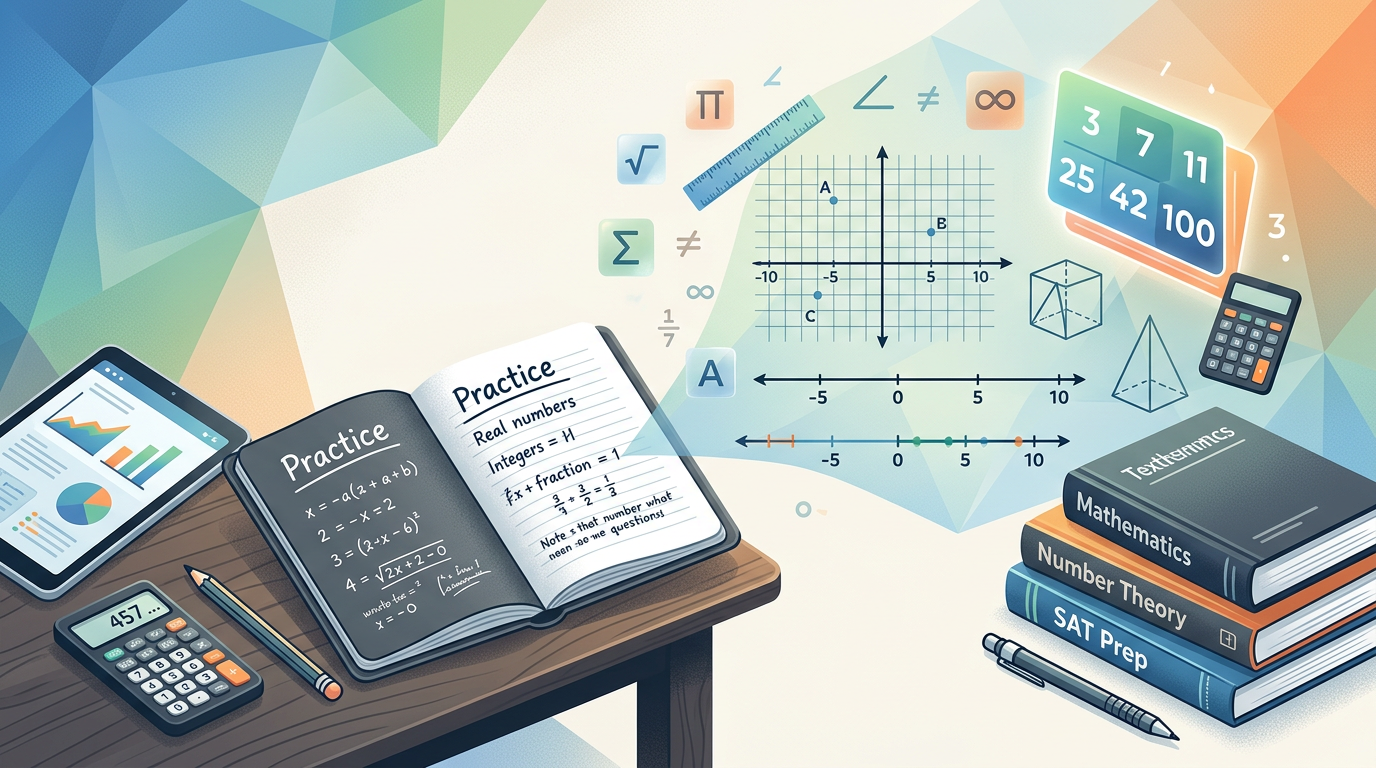 SAT Number Properties Practice Questions with Answers