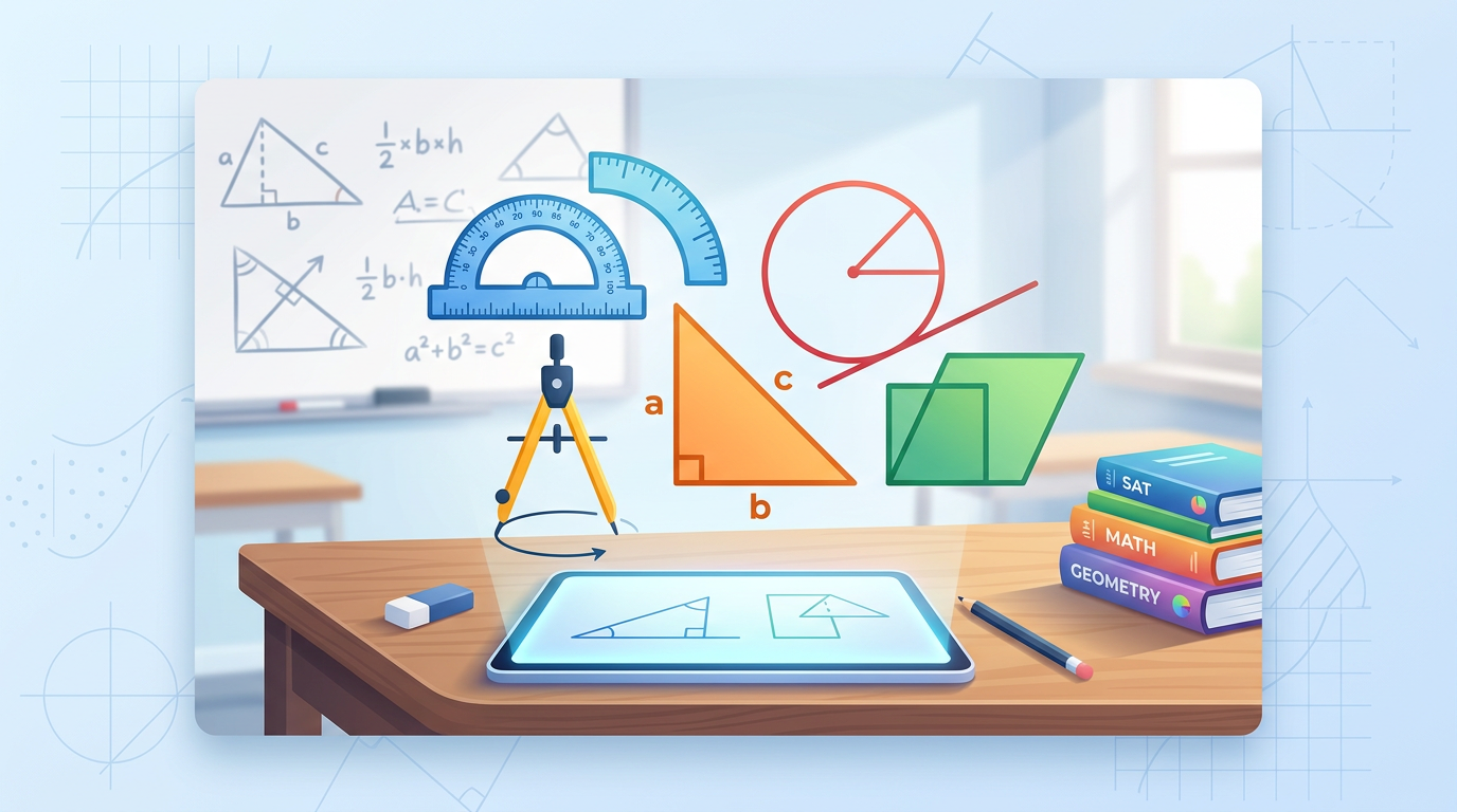 Easy SAT Geometry Practice Questions