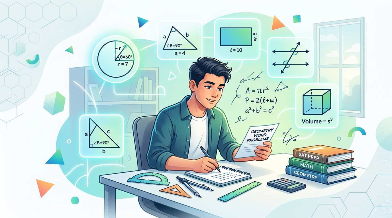 Easy SAT Geometry Word Practice Questions