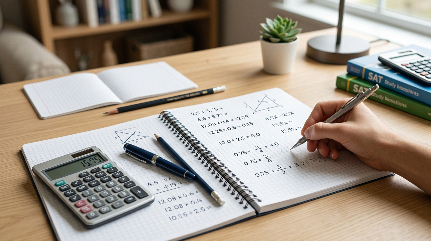 Easy SAT Decimals Practice Questions
