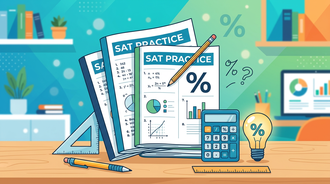 Easy SAT Percent Practice Questions