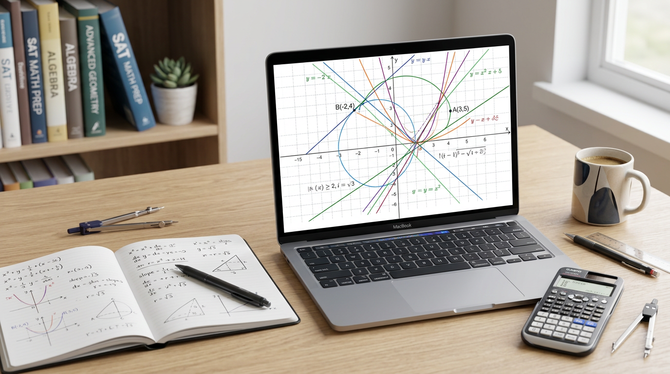 Hard SAT Coordinate Geometry Practice Questions