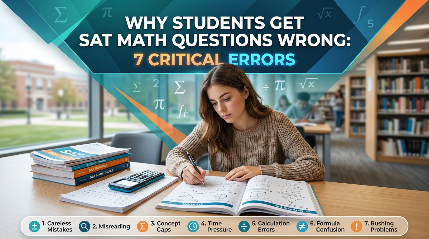 Why Students Get SAT Math Questions Wrong: 7 Critical Errors
