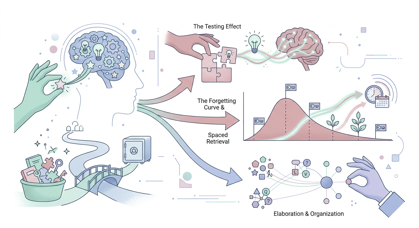 Why Retrieval Practice Works: The Psychological Theories