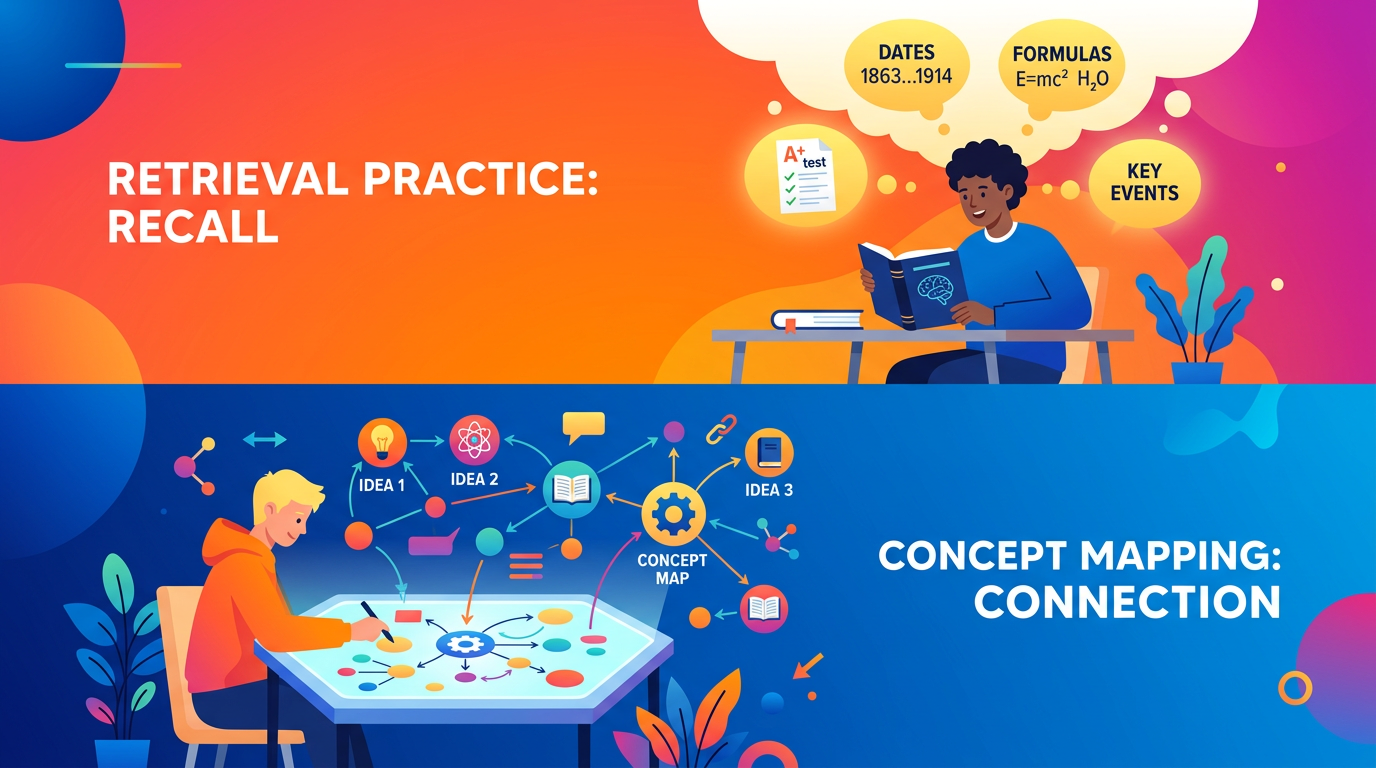 Retrieval Practice vs Concept Mapping: Which Is More Powerful?