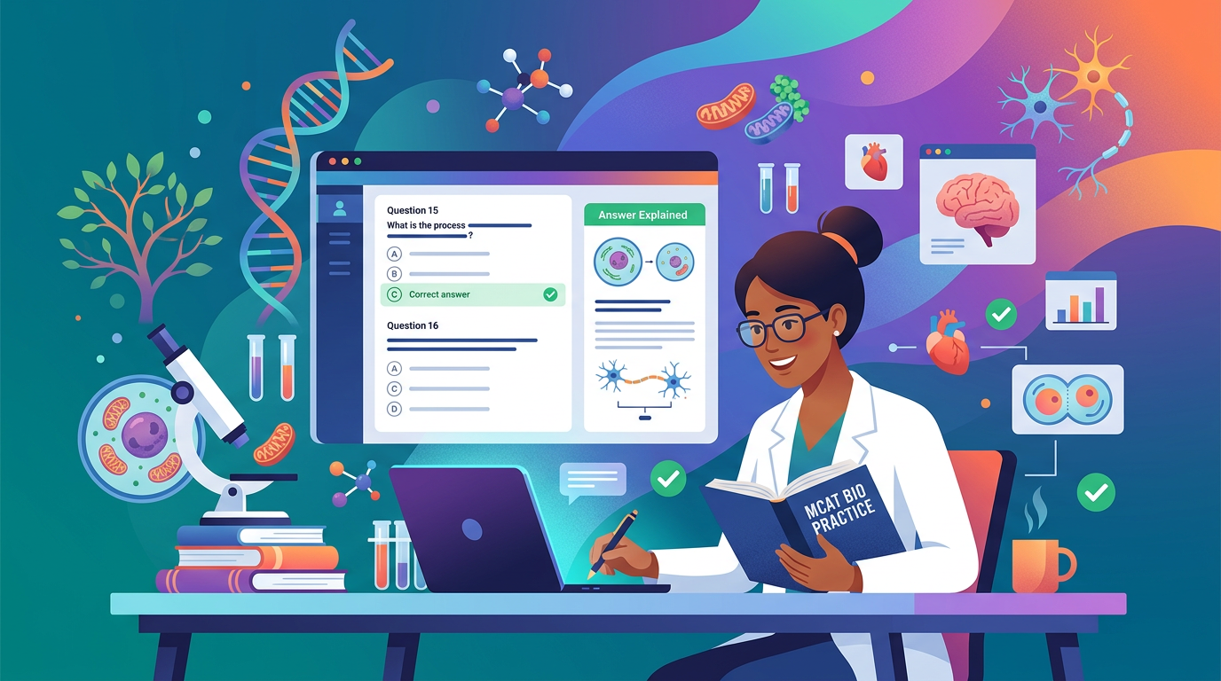 MCAT Biology Practice Questions with Answers
