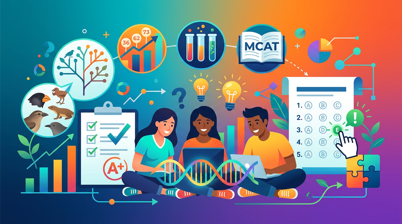 MCAT Evolution Practice Questions with Answers
