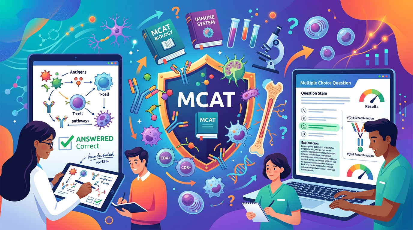 MCAT Immune System Practice Questions with Answers