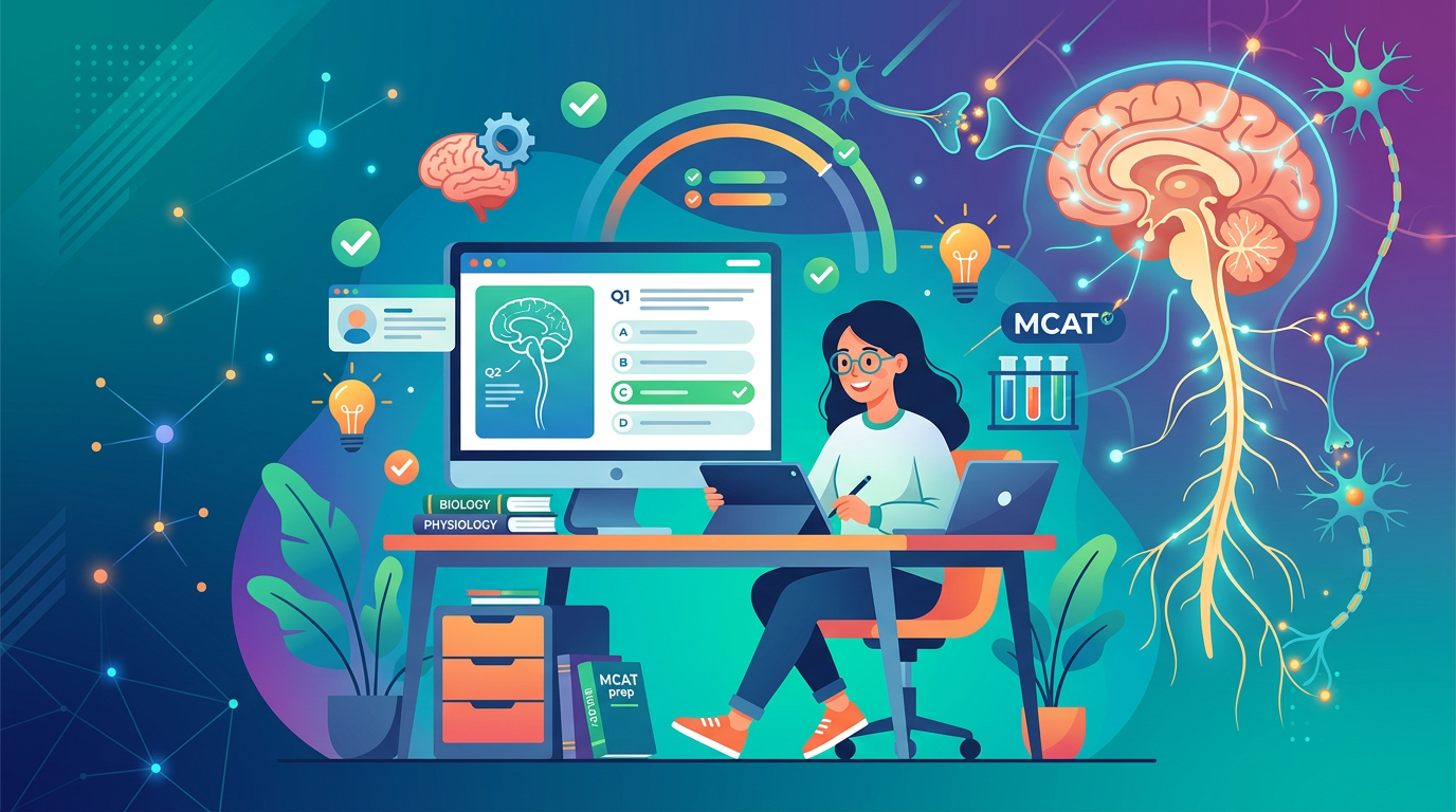 Easy MCAT Nervous System Practice Questions