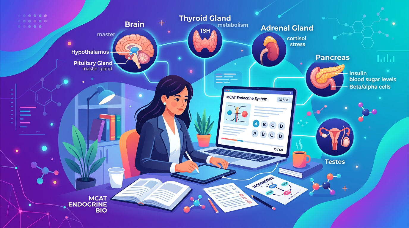 Easy MCAT Endocrine System Practice Questions