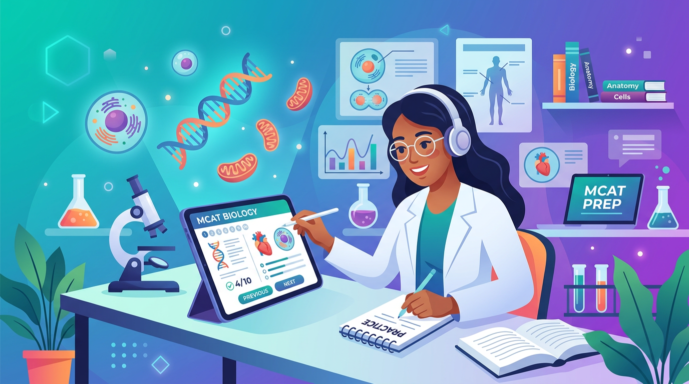 Easy MCAT Biology Exam Practice Questions