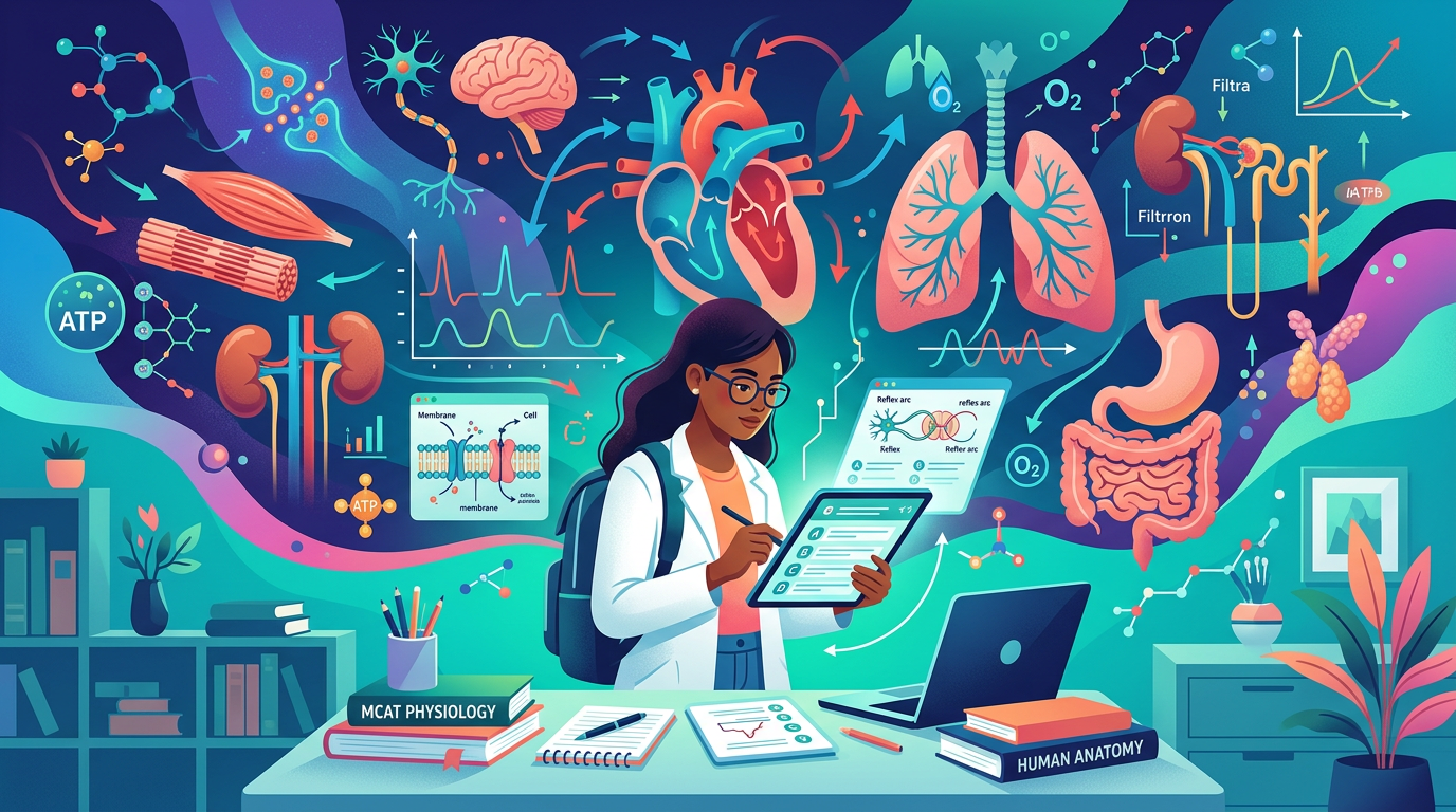 Medium MCAT Physiology Practice Questions