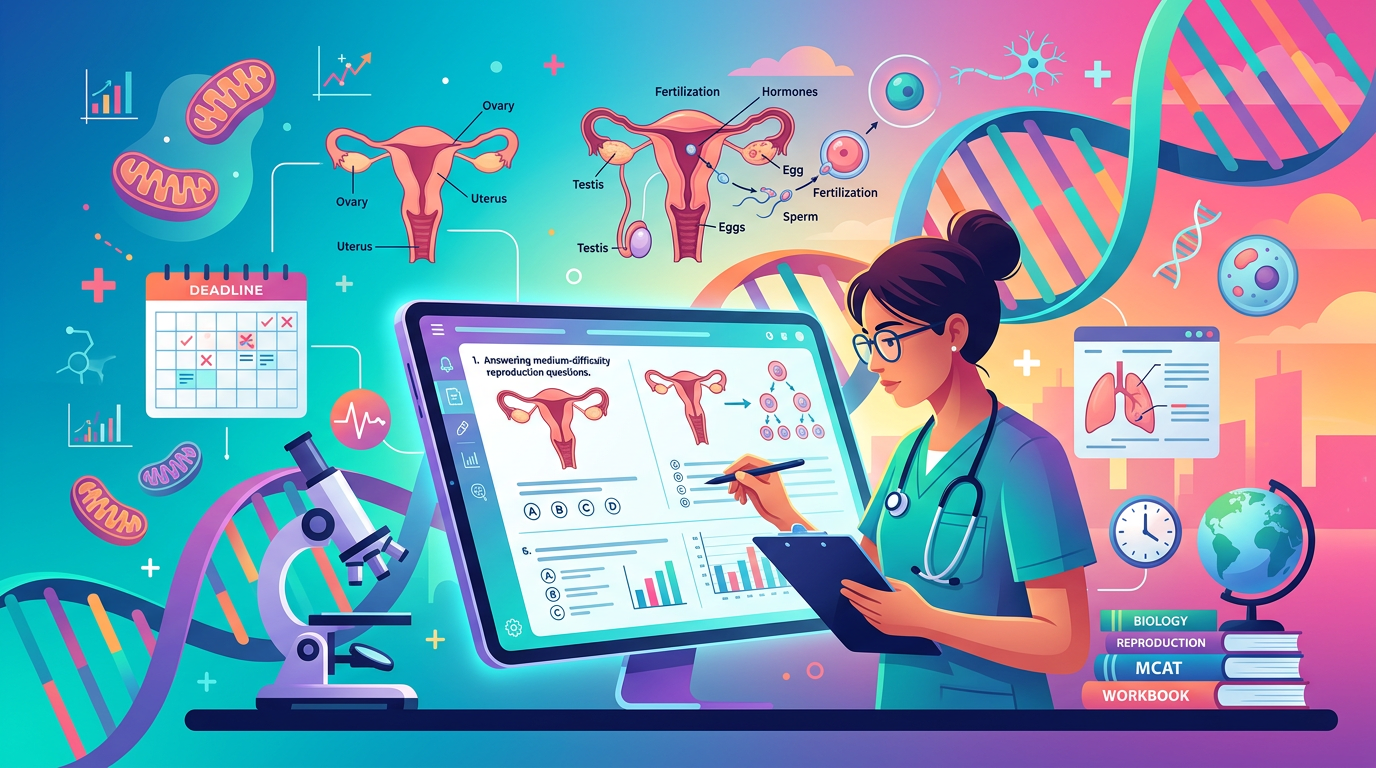 Medium MCAT Reproduction Practice Questions
