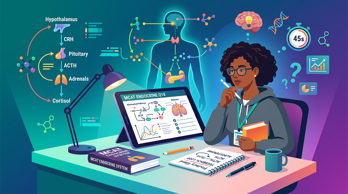 Hard MCAT Endocrine System Practice Questions