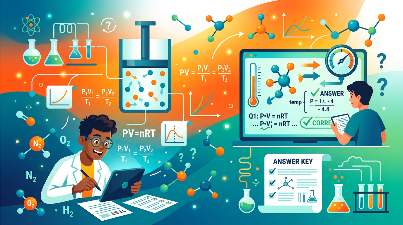 MCAT Gas Laws Practice Questions with Answers