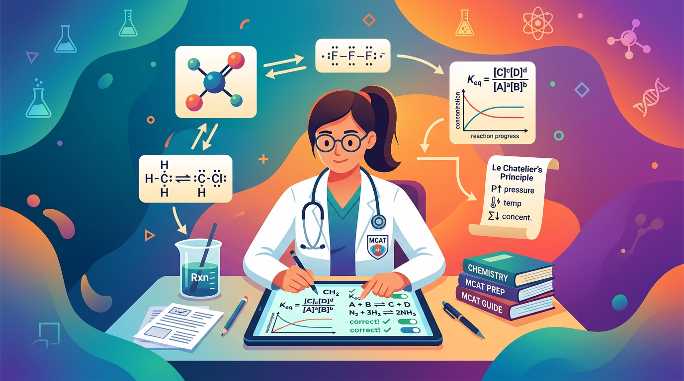 MCAT Equilibrium Practice Questions with Answers