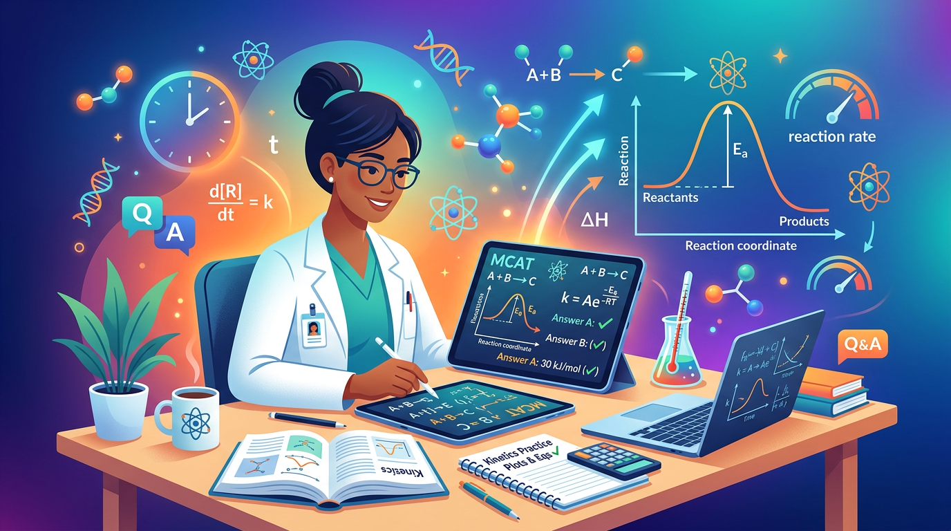 MCAT Kinetics Practice Questions with Answers