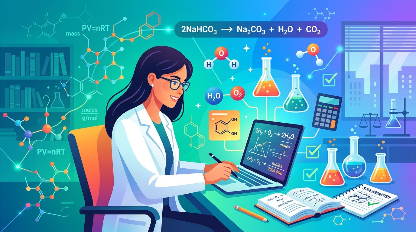 Easy MCAT Stoichiometry Practice Questions