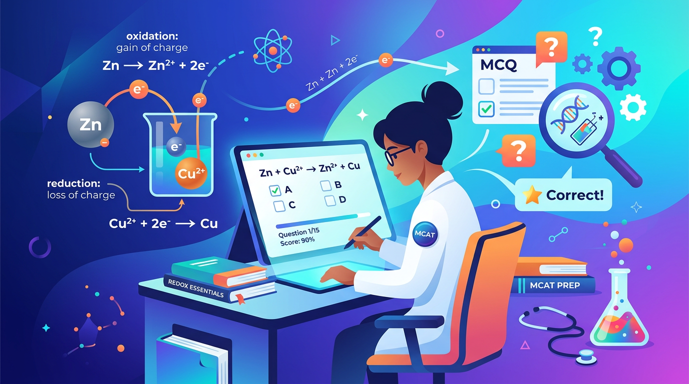 Easy MCAT Redox Practice Questions